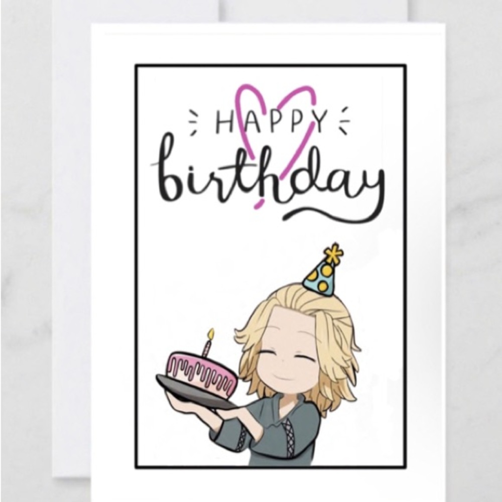 Mikey Birthday Card
